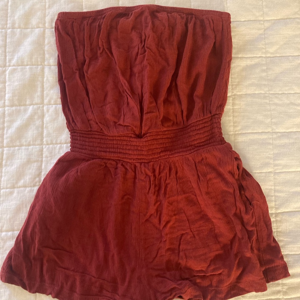 Orange romper